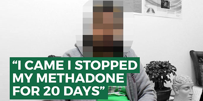 Detox, heroin and methadone Clinic Patient